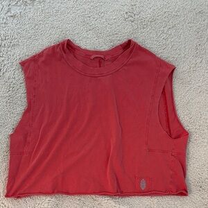 Women's Red FP Movement top